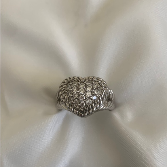 Silver Ring with Intricate Design - Picture 1 of 9